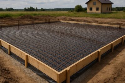 Плюсы монолитного фундамента